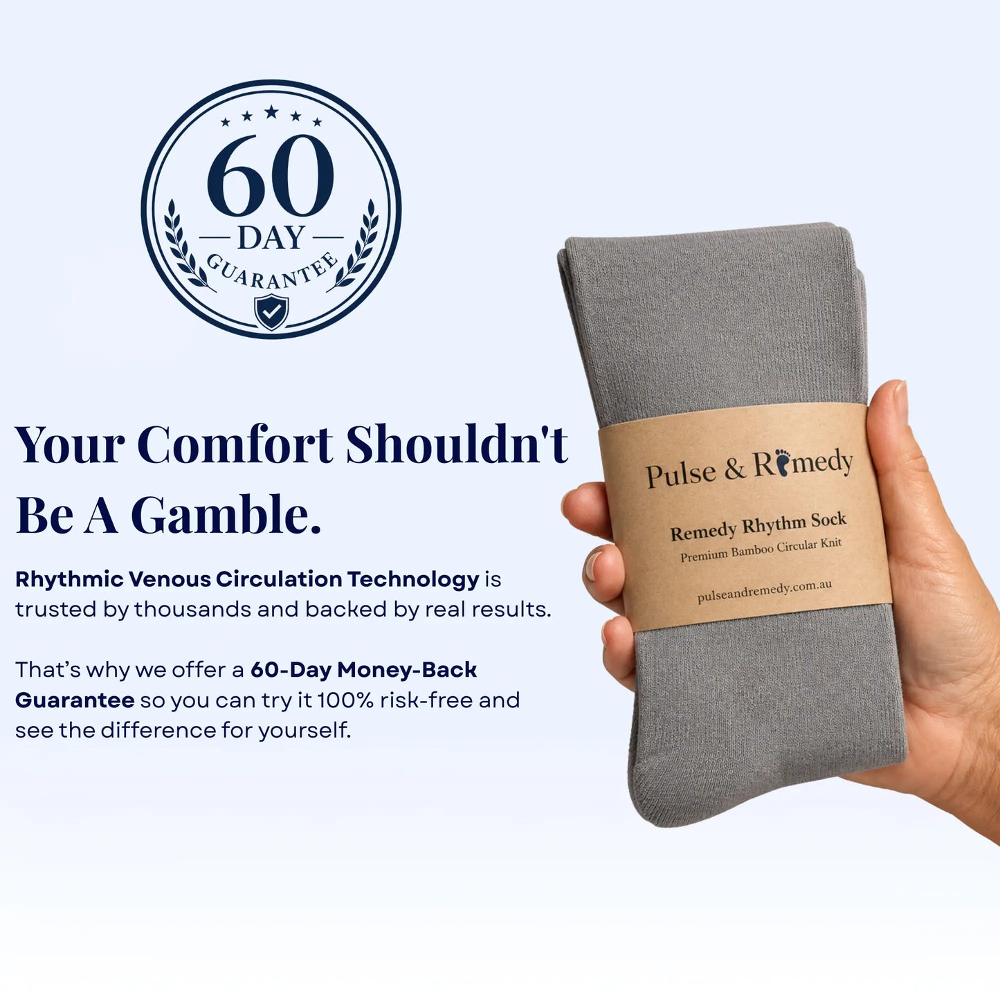 Rhythmic Bamboo Compression Socks