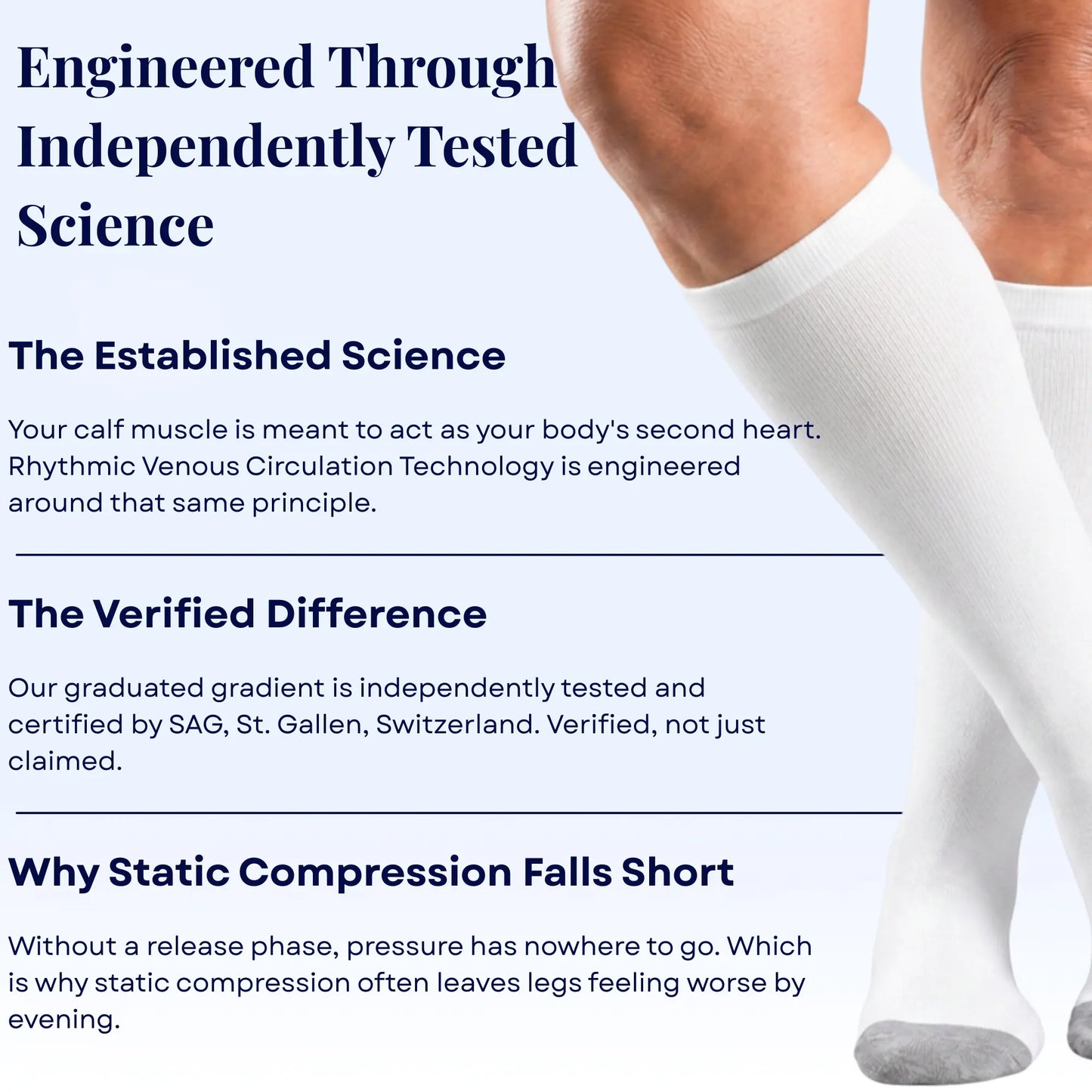 Rhythmic Bamboo Compression Socks