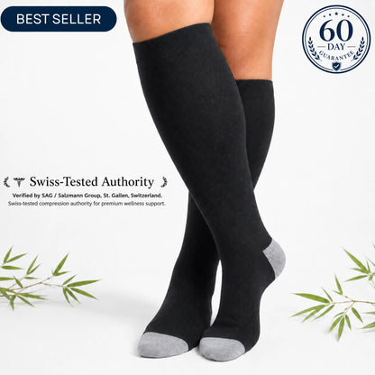 Rhythmic Bamboo Compression Socks